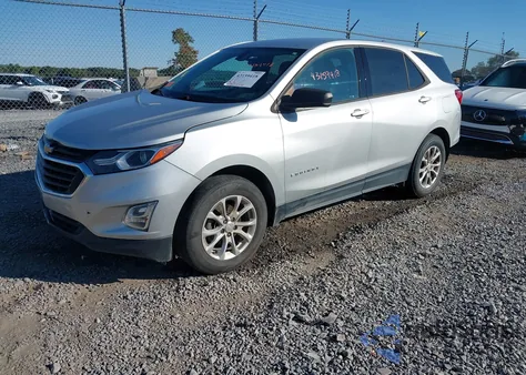 2019 Chevrolet Equinox Ls из США, поврежденный, VIN 3GNAXSEV6KS661941